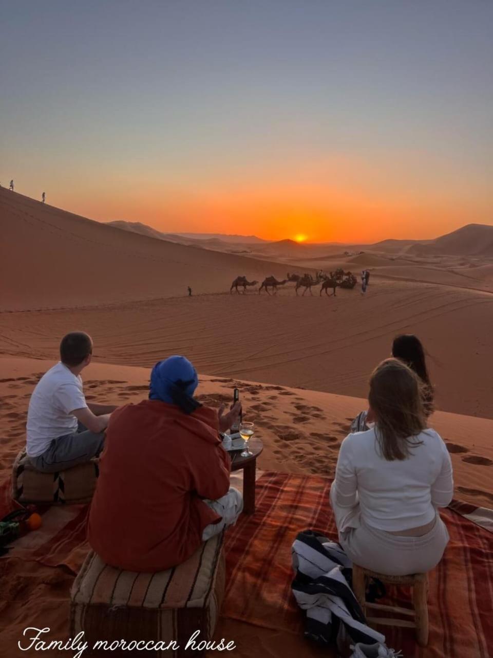 Family Moroccan House Мерзуга Экстерьер фото