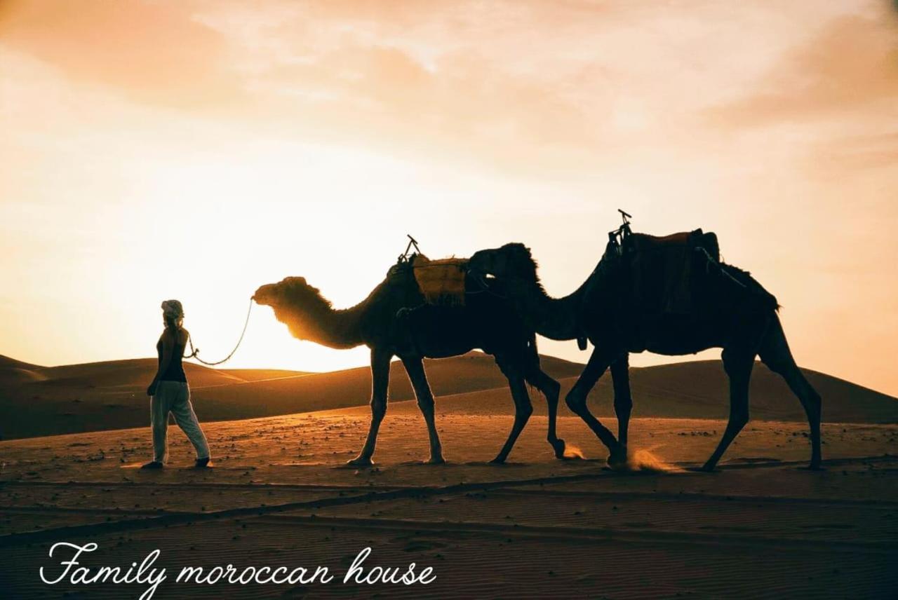 Family Moroccan House Мерзуга Экстерьер фото